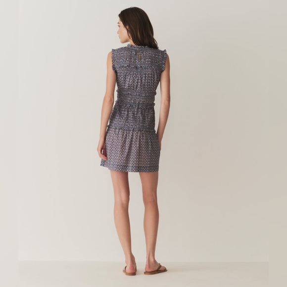 Doen Tracie Lightweight Cotton A-Line Mini Dress Sleeveveless XXS - Picture 4 of 10